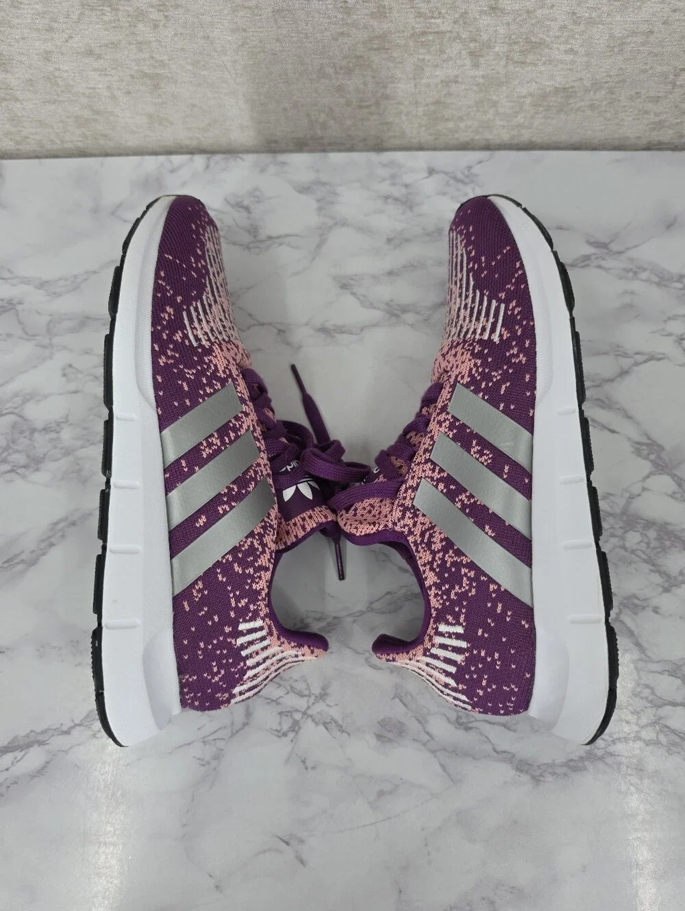 Adidas Women's Swift Run Tennis Shoes Sneakers in Glory Purple